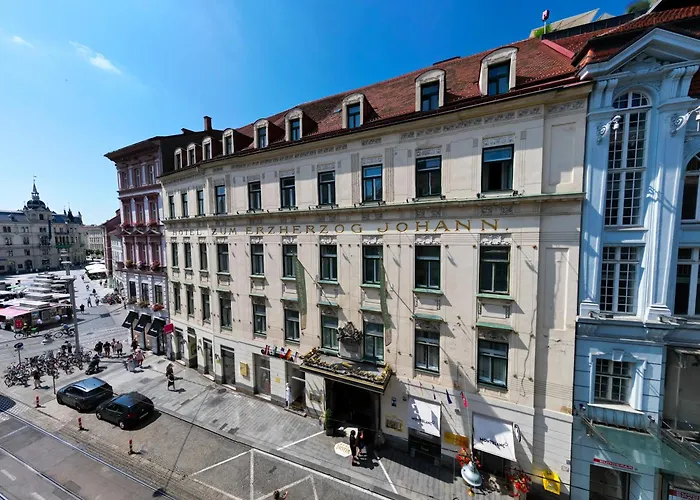 Palais-hotel Erzherzog Johann Hotel Štýrský Hradec